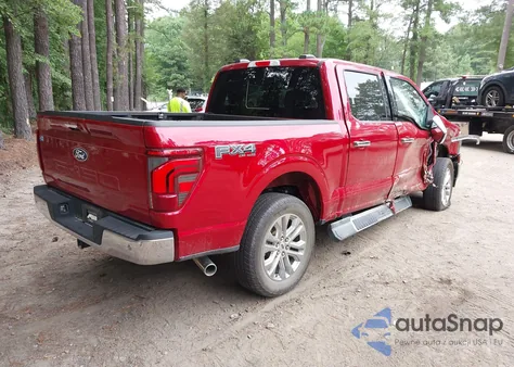 2024 Ford F-150 Lariat z USA, uszkodzony, nr VIN 1FTFW5L86RFA70717